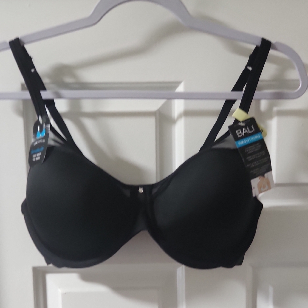 Bali Women's Classic Black Full-Coverage Bra